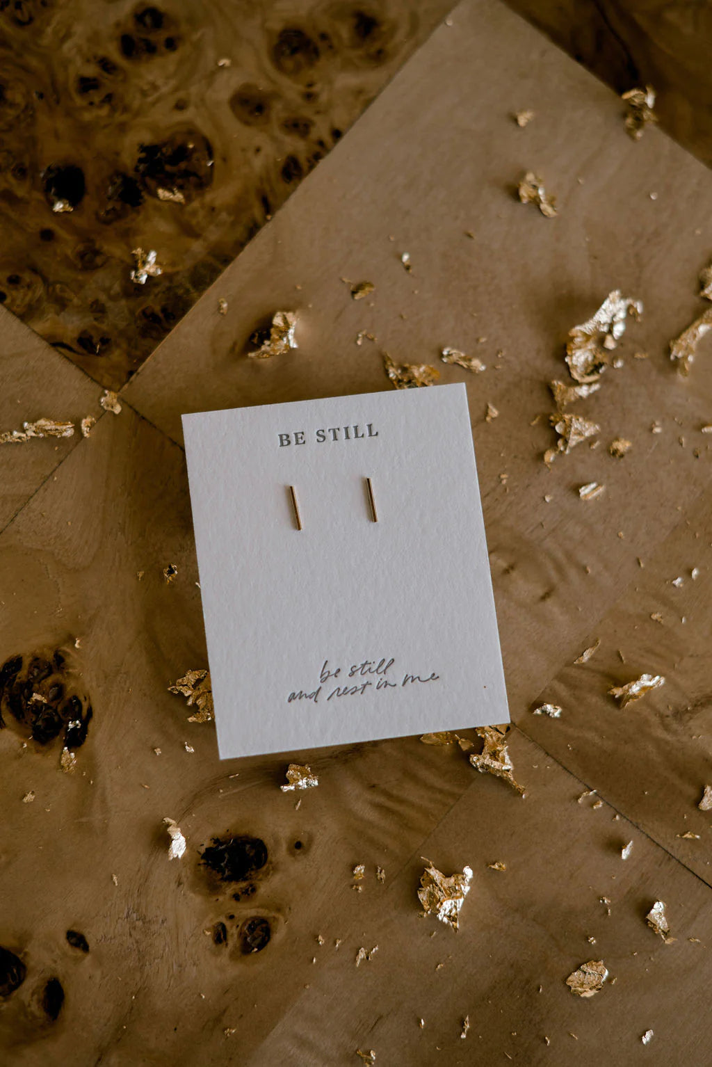 Dear Heart Be Still Earring Studs