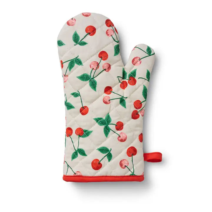 Cherries Oven Mitt by Rifle Paper Co.