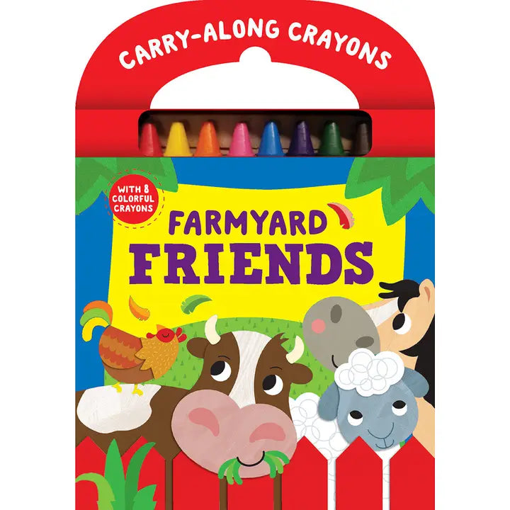 Farmyard Friends Carry-Along Coloring Kit