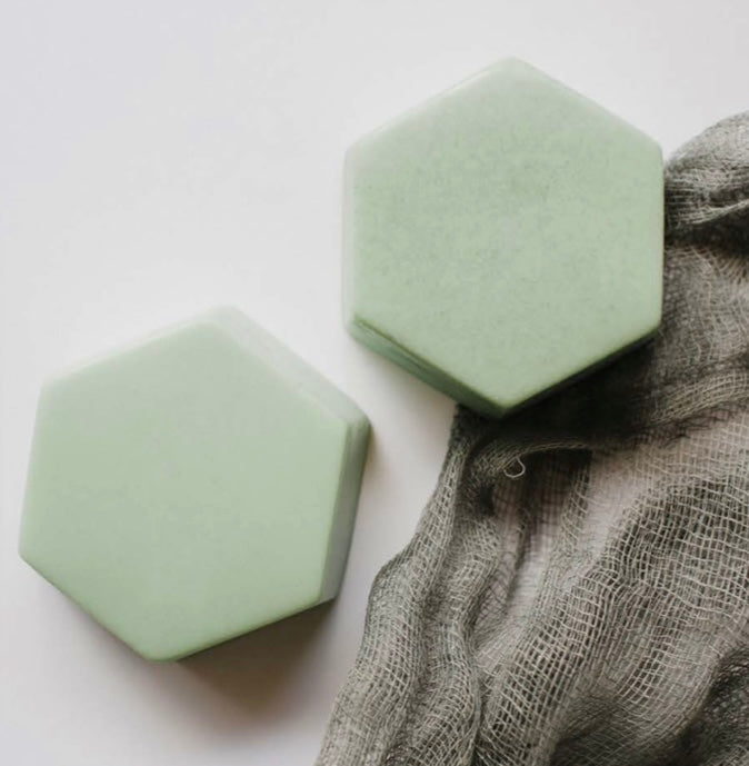 BEE Community Rosemary Mint Hexagon Soap