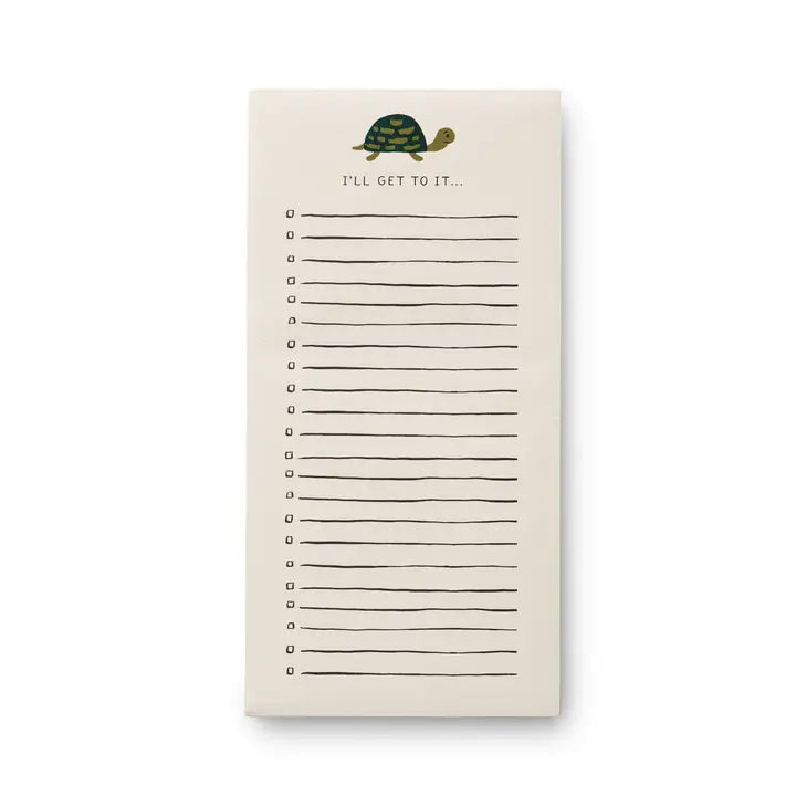 I'll Get To It Market List by Rifle Paper Co.