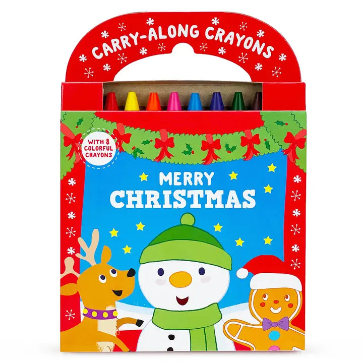 Merry Christmas Carry-Along Coloring Kit