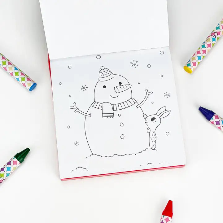 Merry Christmas Carry-Along Coloring Kit