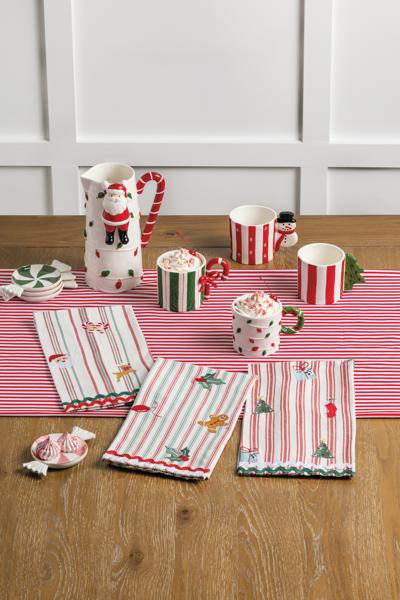 Whimsical Christmas Mugs by Mud Pie