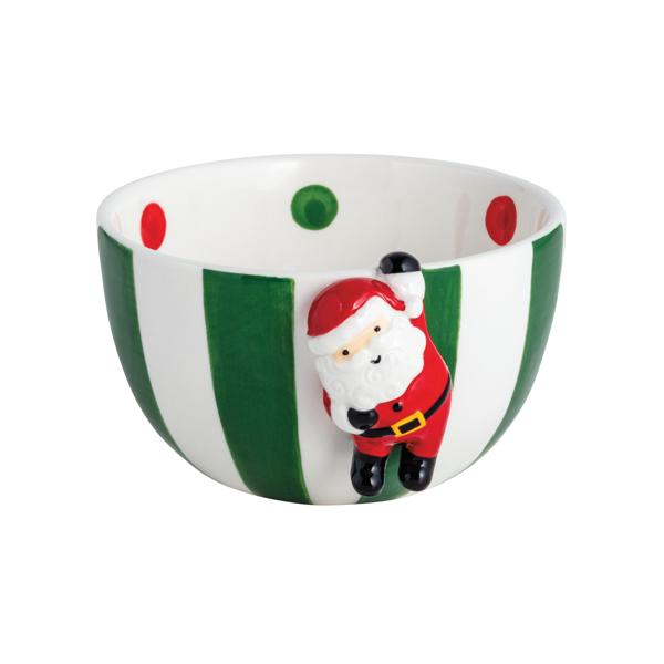 Santa Candy Bowl