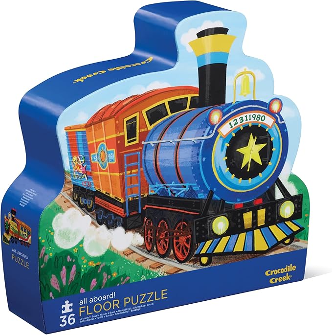 All Aboard - Train Puzzle