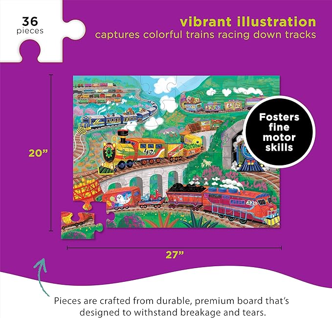 All Aboard - Train Puzzle