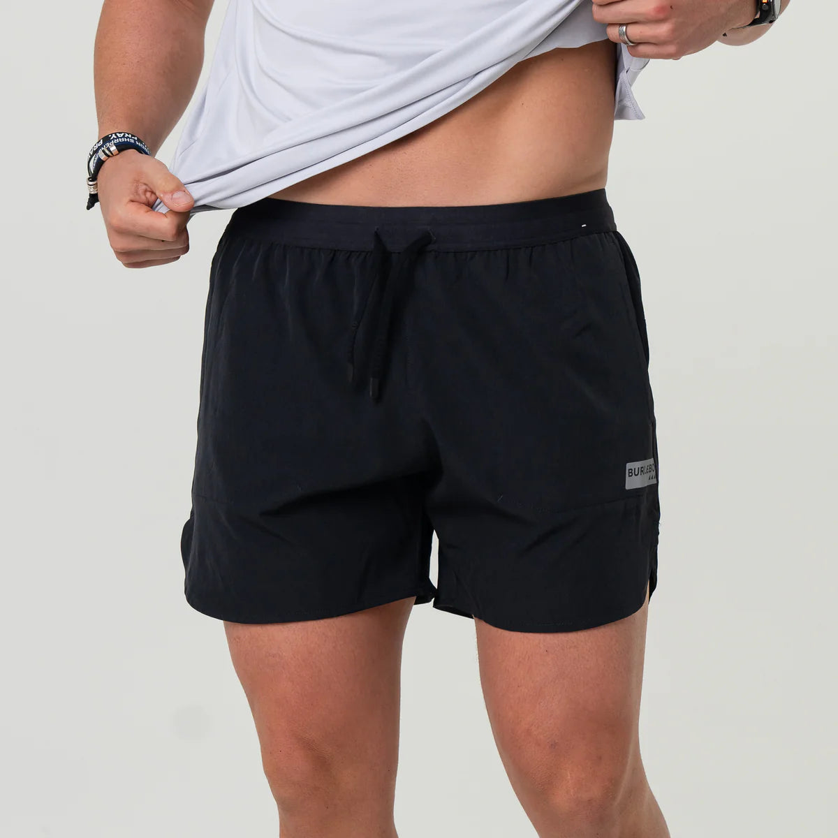 Black Training Shorts by Burlebo