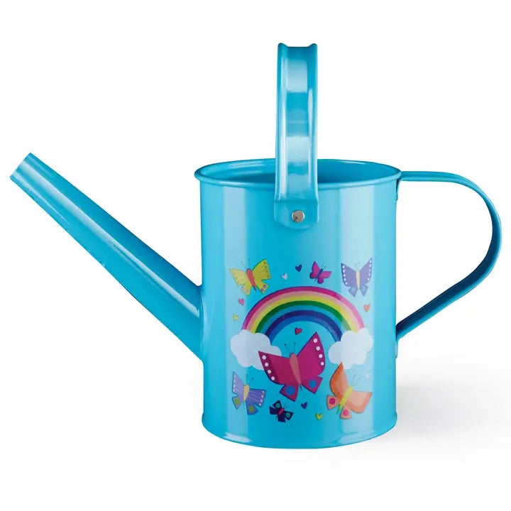 Kid's Watering Can with Butterfly Rainbow Print by Crocodile Creek