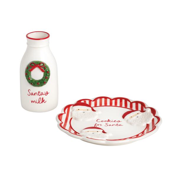 Cookies & Milk Santa Set