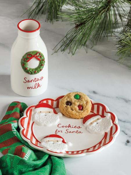 Cookies & Milk Santa Set