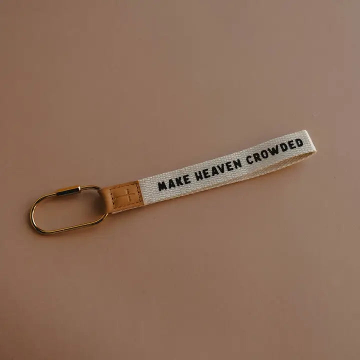 Make Heaven Crowded Wristlet by Dear Heart