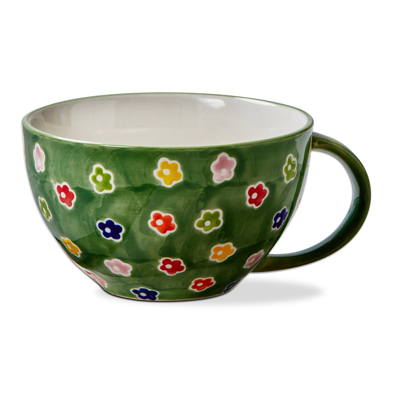Ditzy Flower Latte Mug by Tag