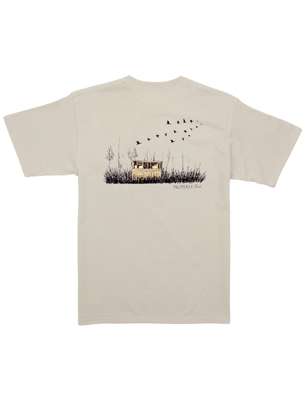 Duck Blind Tee by Properly Tied