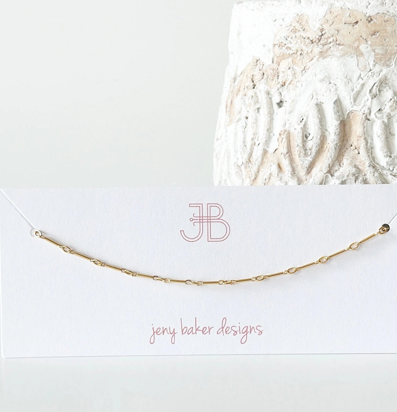 Everyday Gold Necklace by Jeny Baker Designs