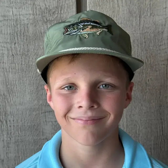 Large Mouth Bass Cap  by Lischka Brothers