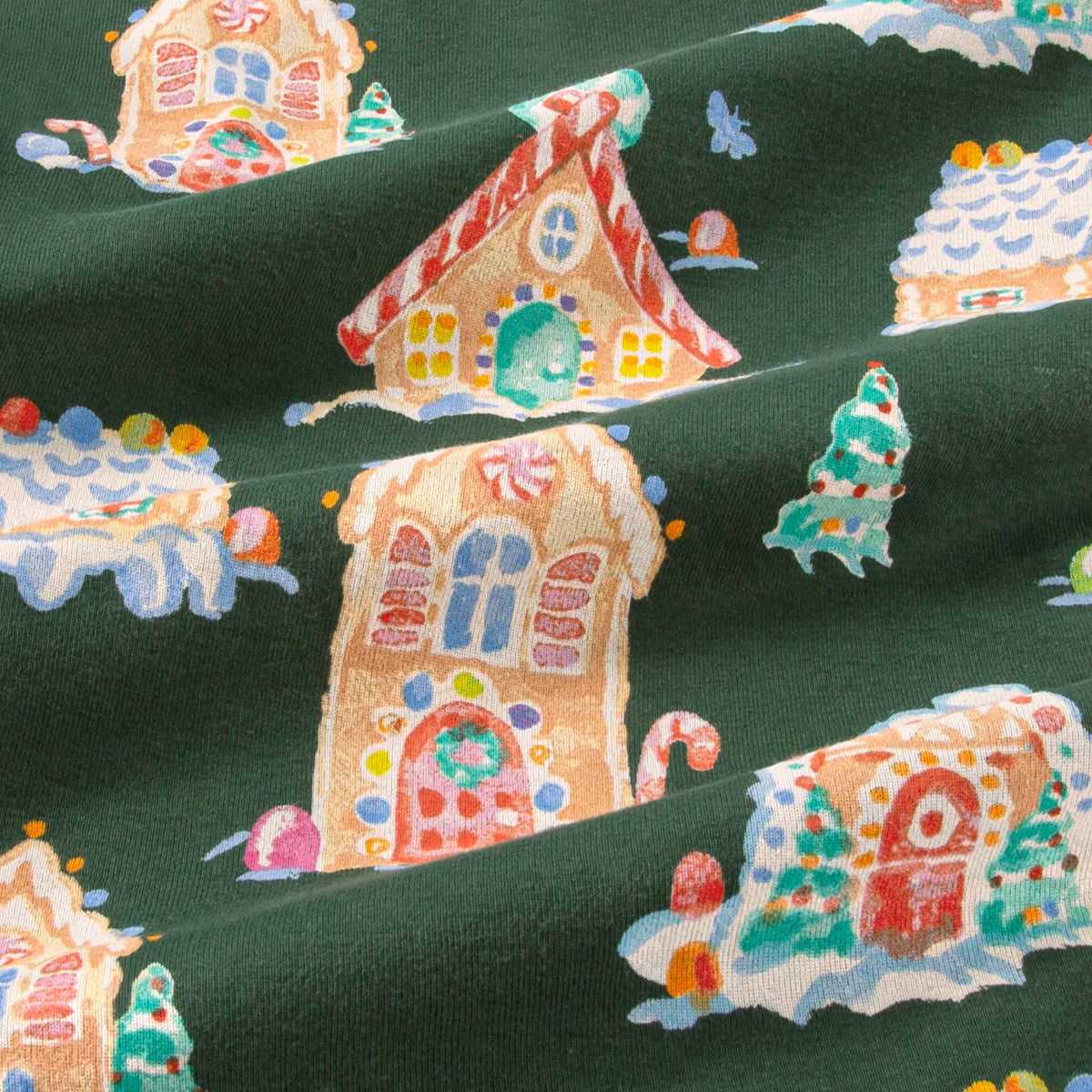 Gingerbread Houses PJ Set by Burt's Bees