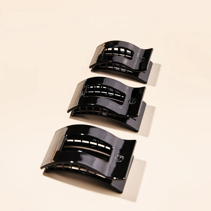 Flat Rectangle Hair Clip by Teleties
