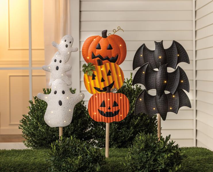 Spooky Yard Stakes by Mud Pie