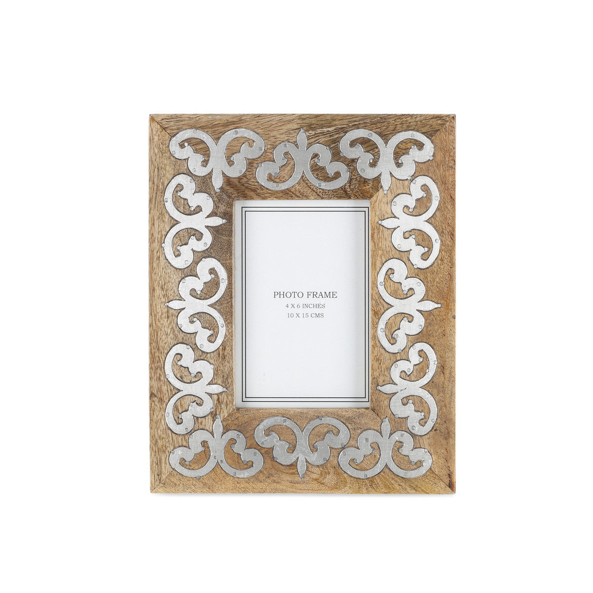 Heritage Wood Frame With Metal Inlay