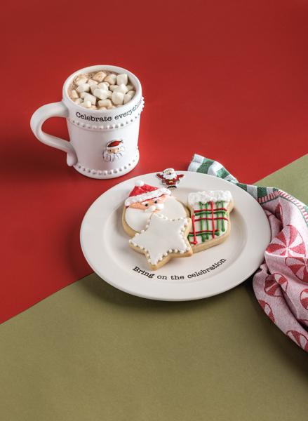 Simply Charming Holiday Plate