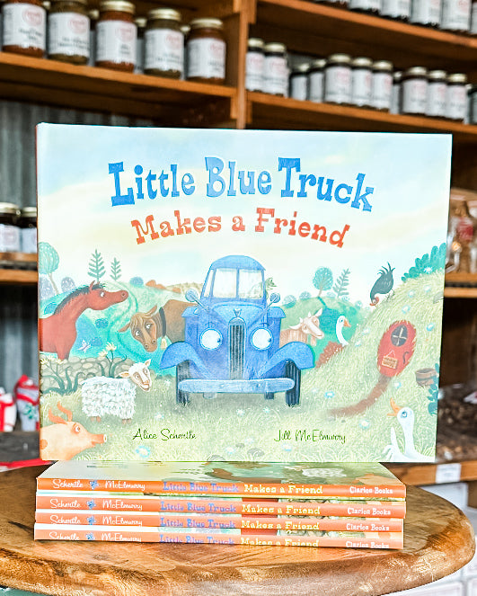 Little Blue Truck Makes A Friend