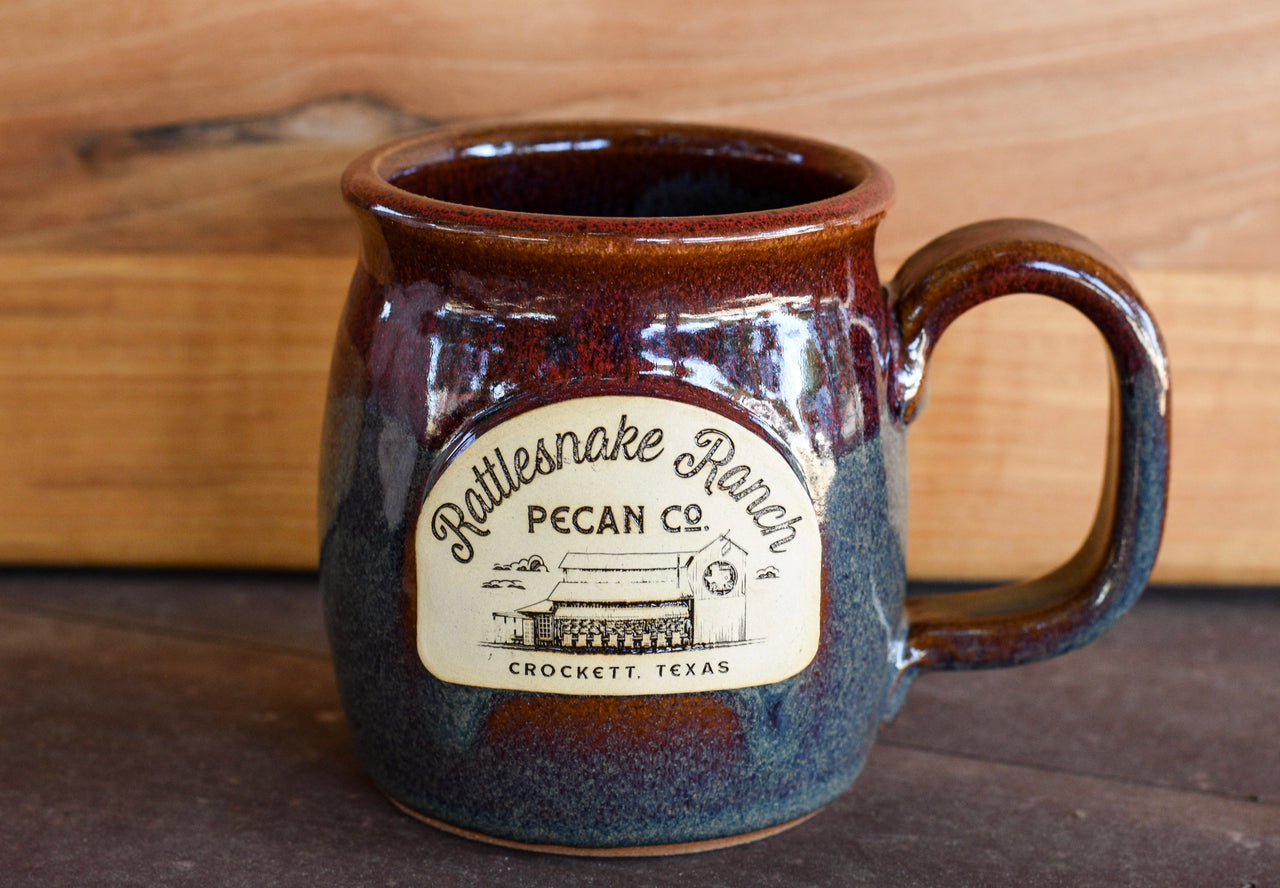 Cranberry Bog Stoneware Rattlesnake Ranch Pecan Mug