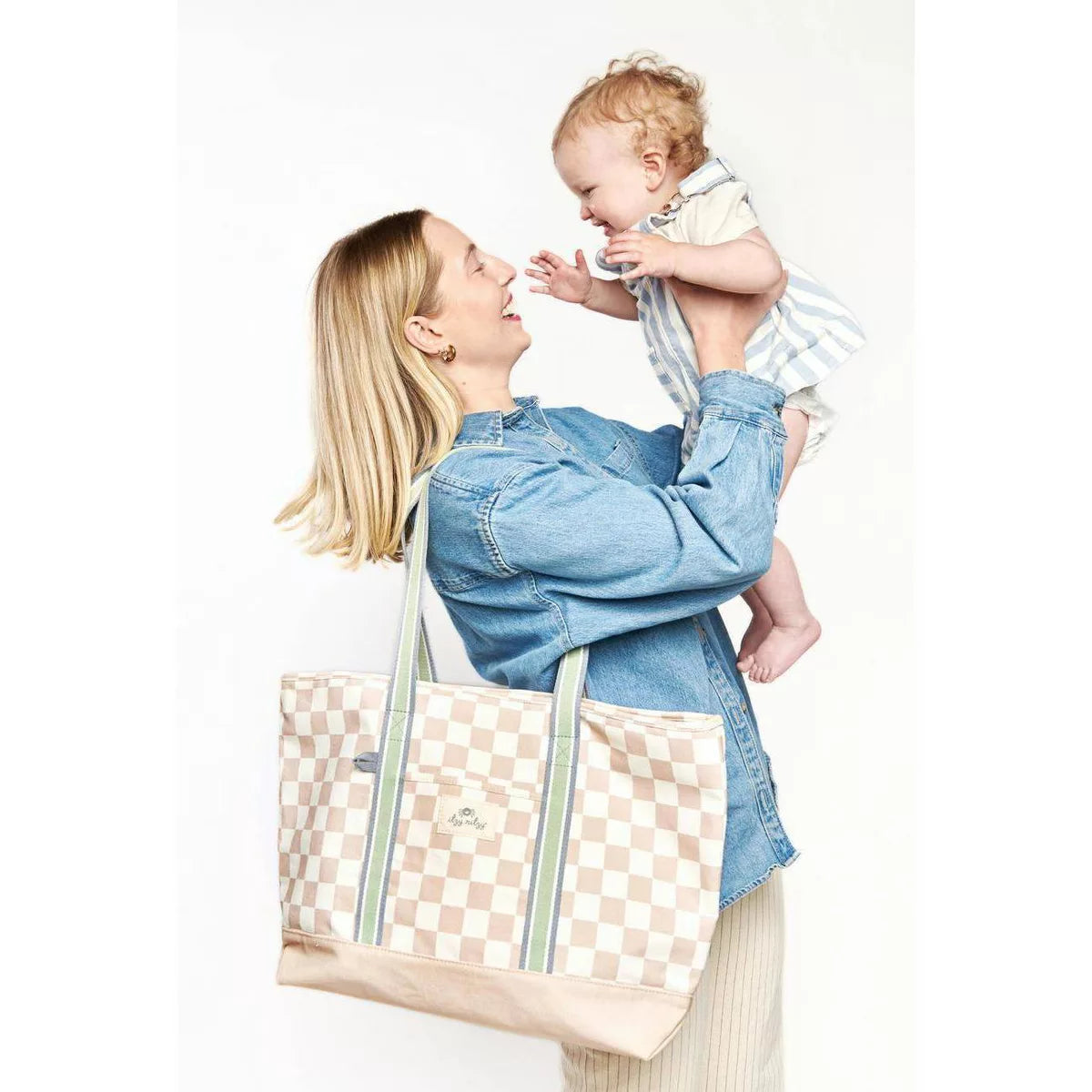 Itzy Ritzy Explorer Bag in Check Yes