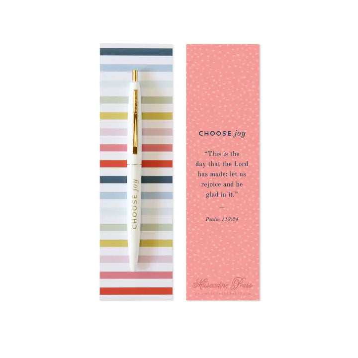 Inspirational Pen and Bookmark