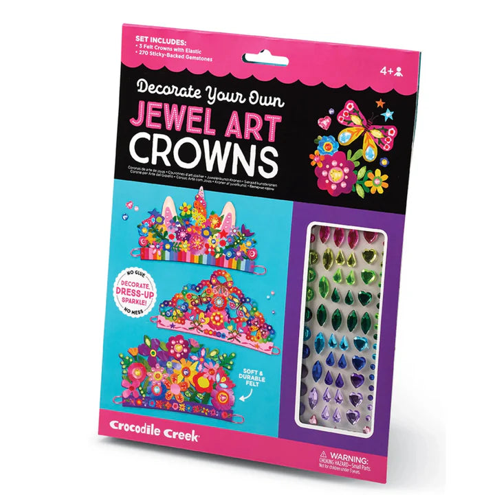 Jewel Art Crowns by Crocodile Creek