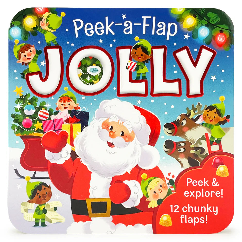 Jolly Peek-a-Flap Board Book