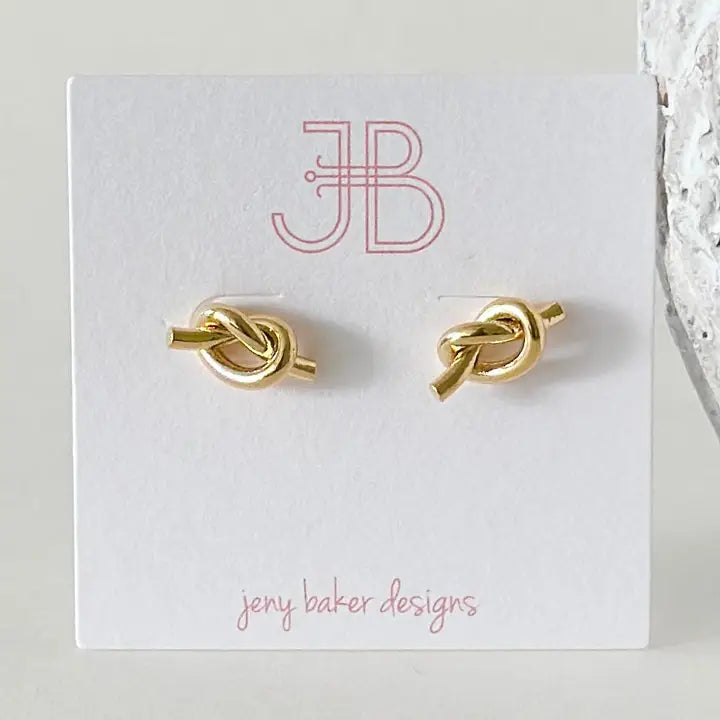 Knot Studs by Jeny Baker Designs