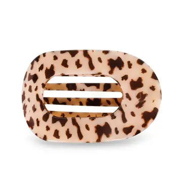 Flat Round Hair Clip by Teleties