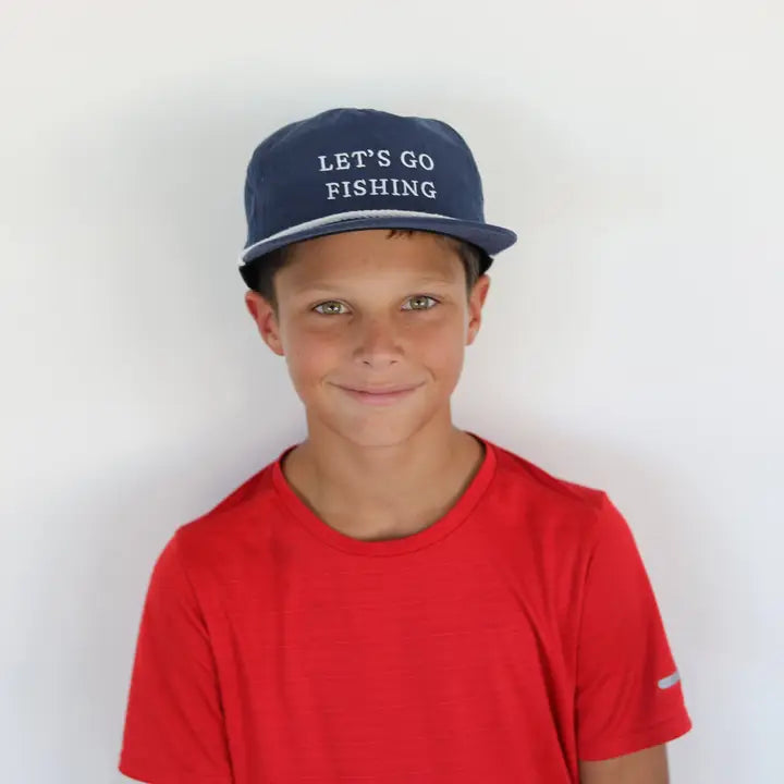 Let's Go Fishing Cap  by Lischka Brothers
