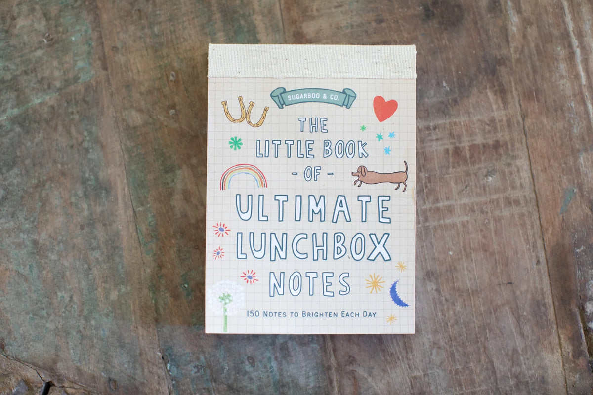 The Little Book of Ultimate Lunchbox Notes by Sugarboo & Co