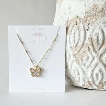 May Butterfly Necklace