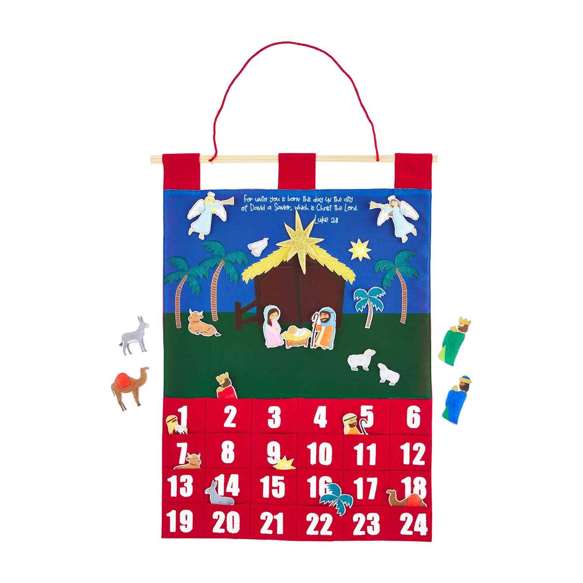 Nativity Advent Calendar by Mud Pie