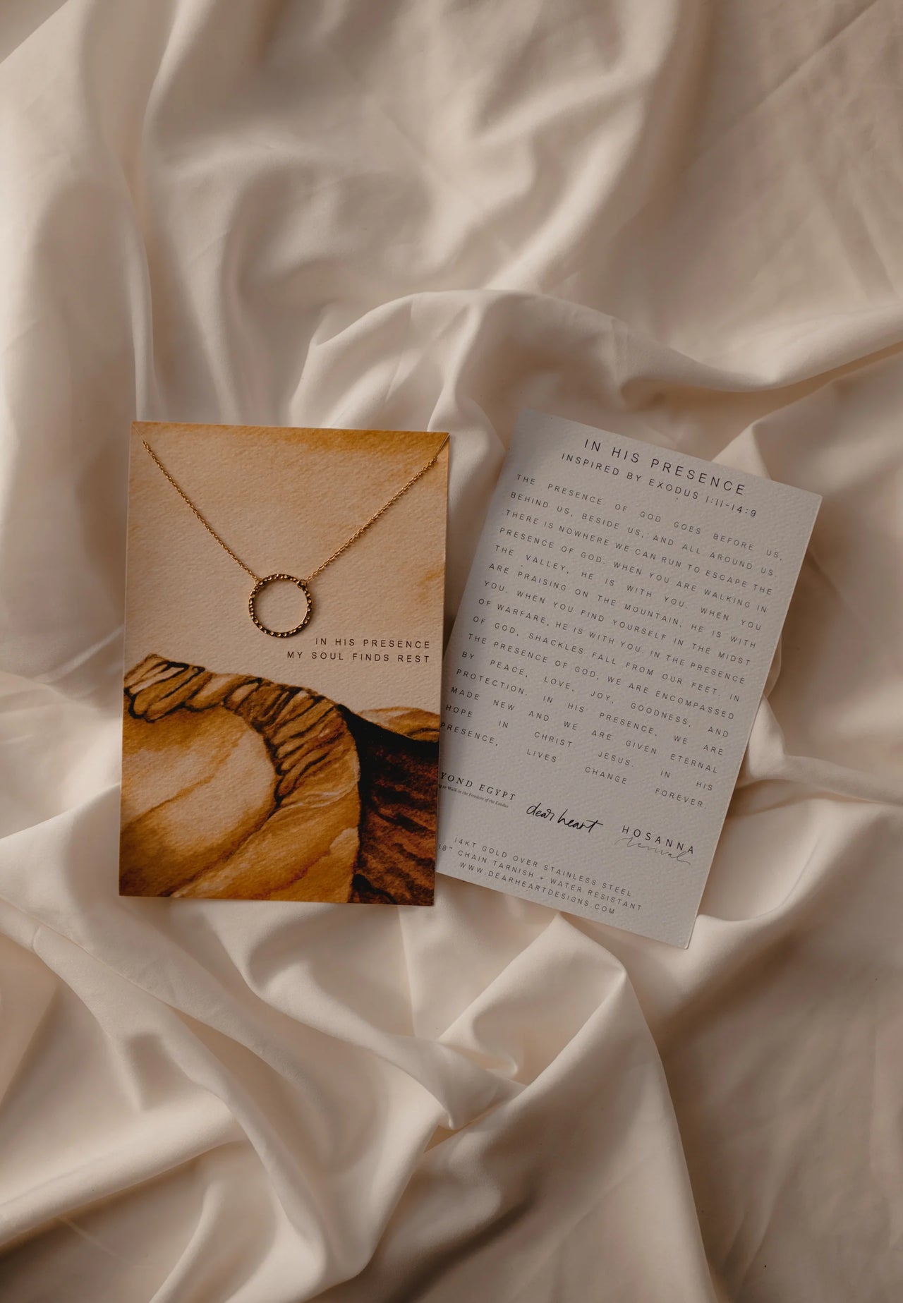 In His Presence Necklace By Dear Heart