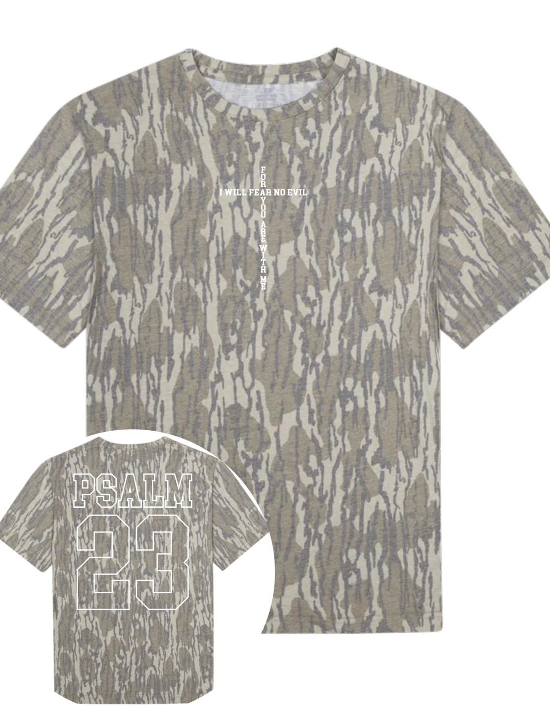 Psalm 23 Camo Tee