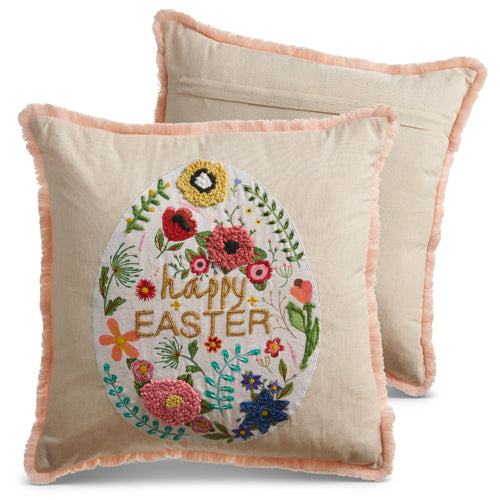 Happy Easter Egg Pillow