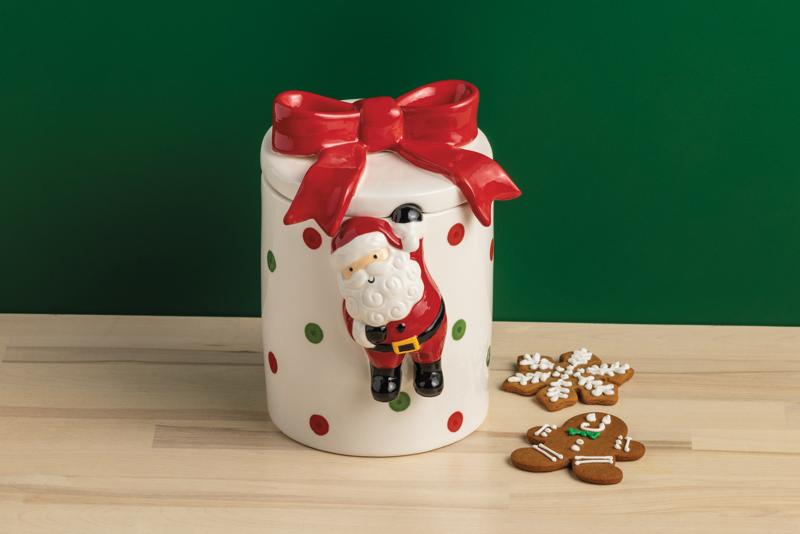 Santa Cookie Jar