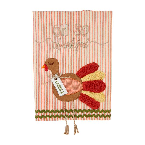 Decorative Fall Towel Collection by Mud Pie