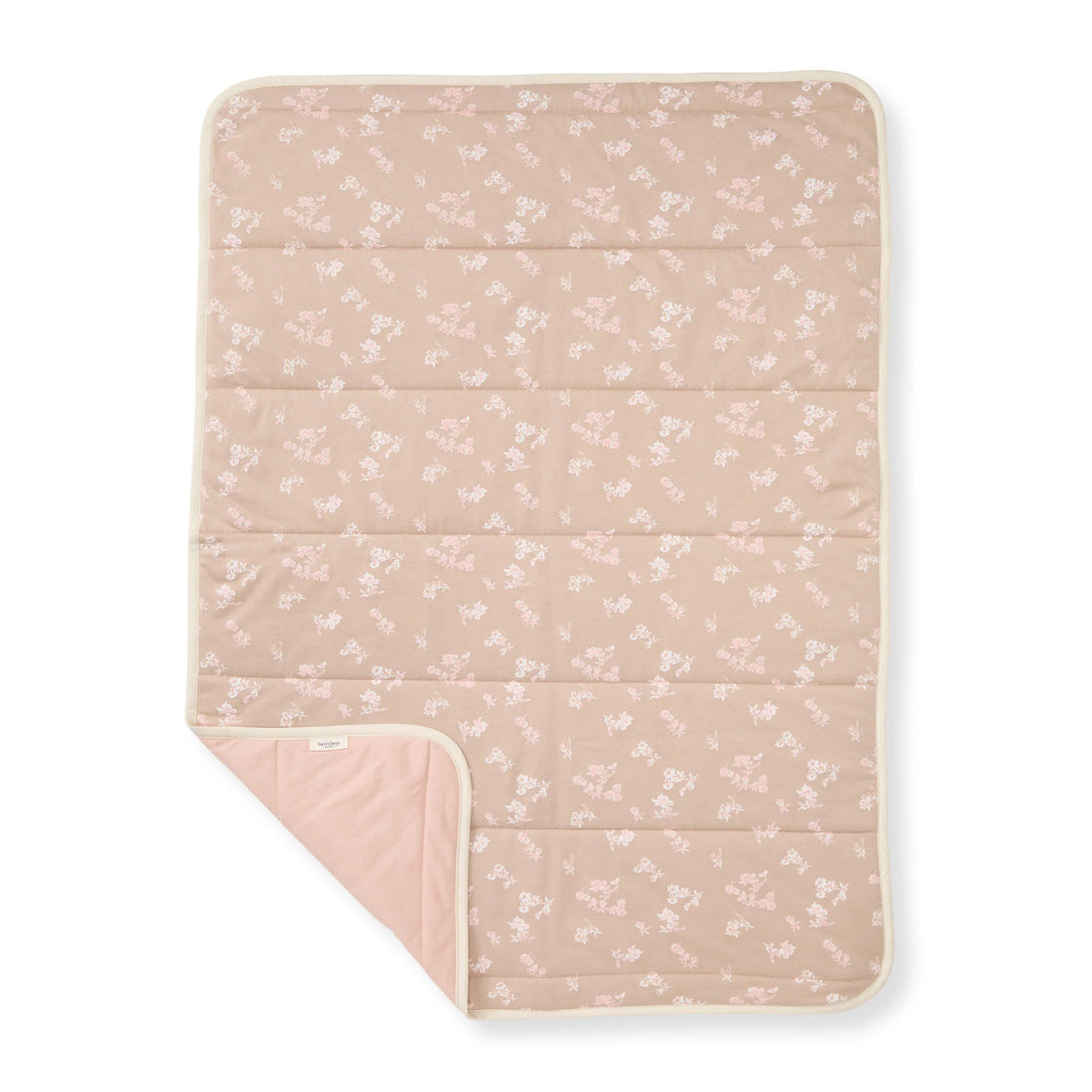 Whimsical Floral Reversible Baby Blanket by Burt's Bees