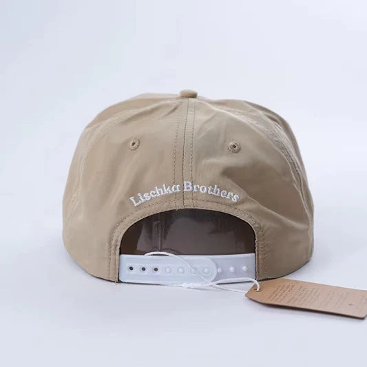 LISCHKA BROTHERS Tan Cap with Bull