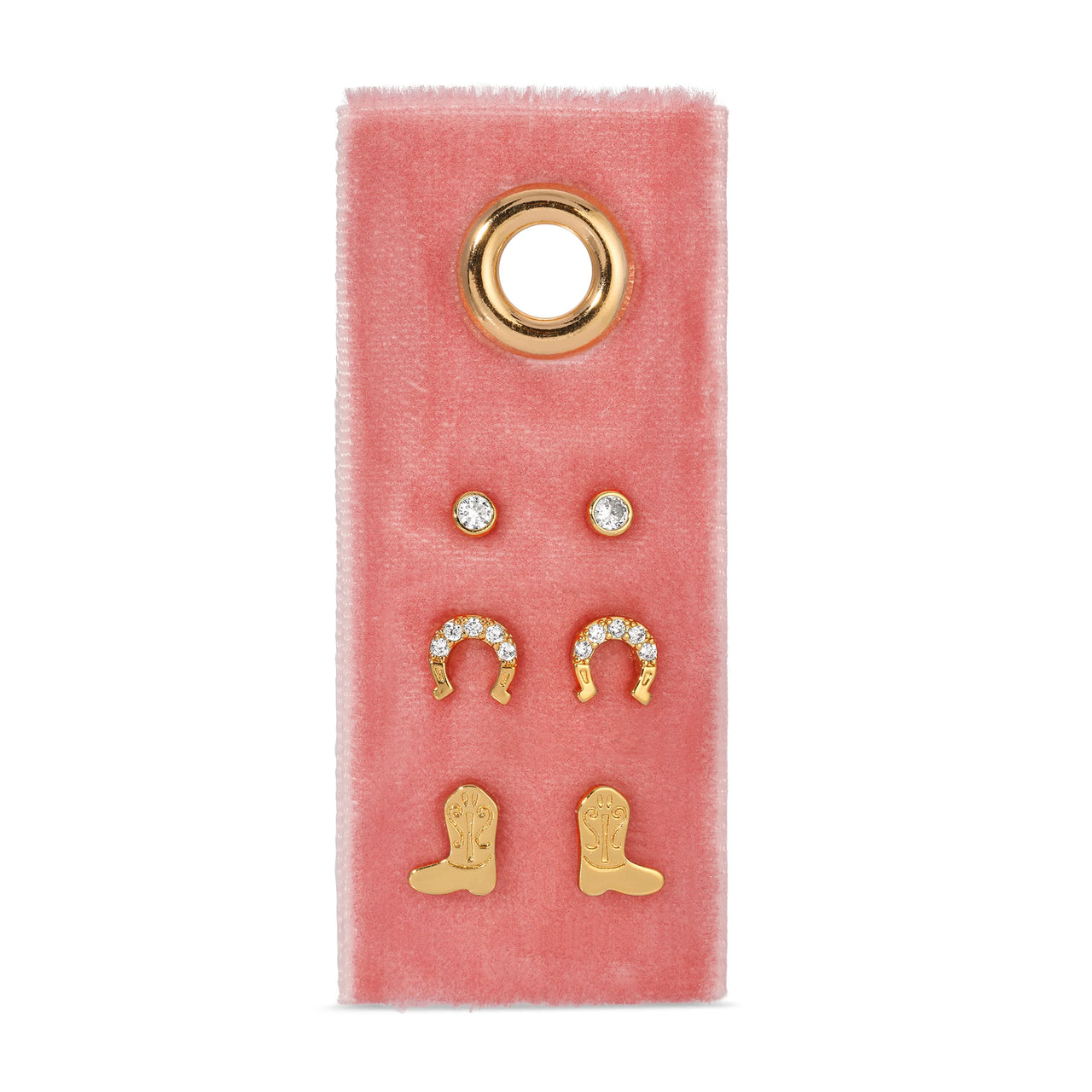 Velvet Boot Set Earrings