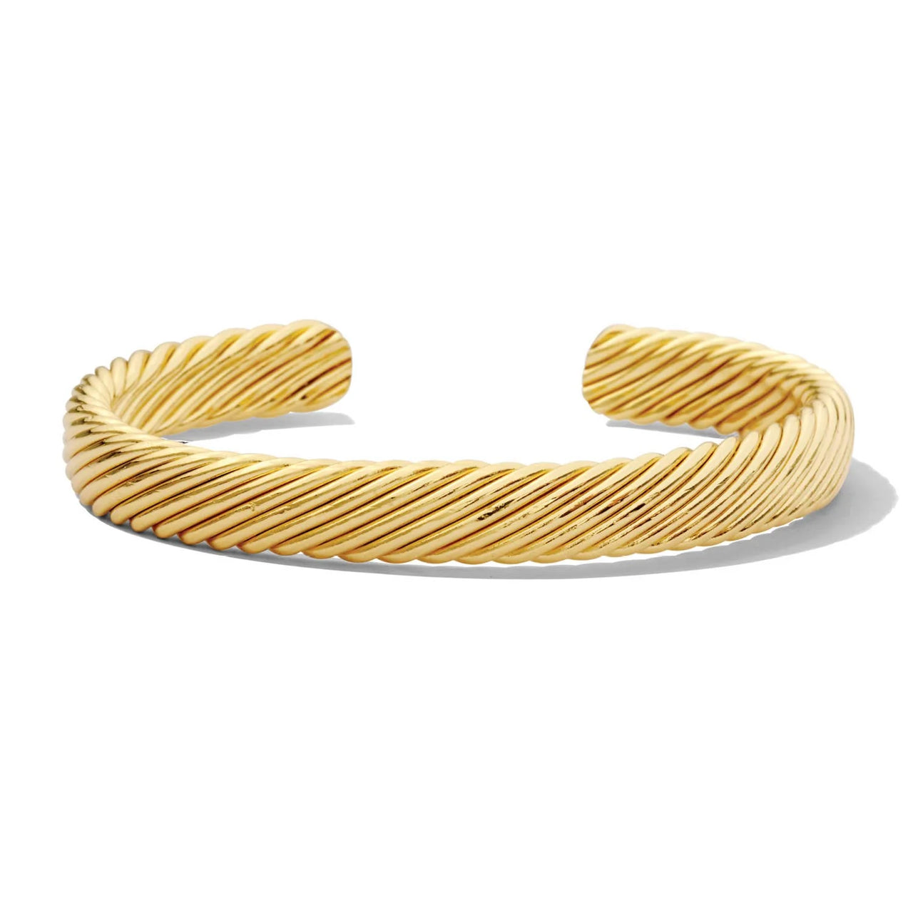 Classic Cable Cuff Bracelet