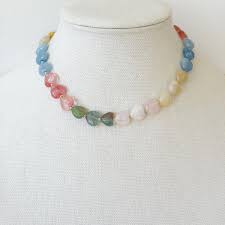 Maizy Heart Necklace - Multicolor by Jeny Baker