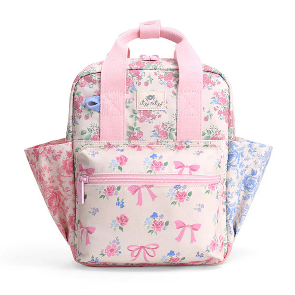 Itzy Bitzy Backpack - Ribbons & Roses