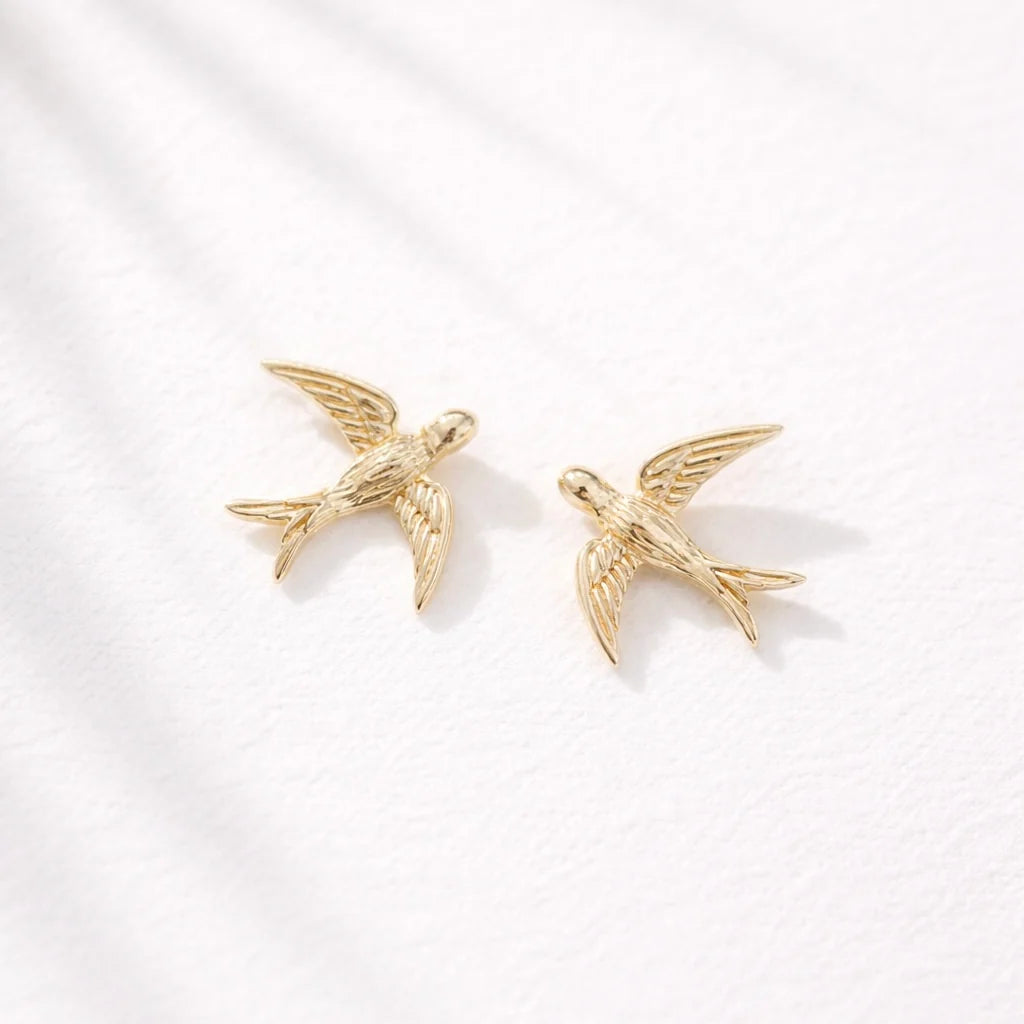 Swallow Stud Earring by Mesa Blue