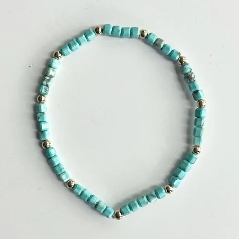 Trina Turquoise Bracelet by Jeny Baker